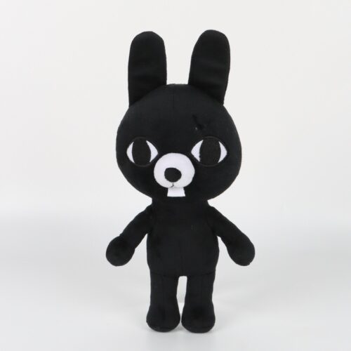 Mole standing with black front teeth (pink tail) Plush