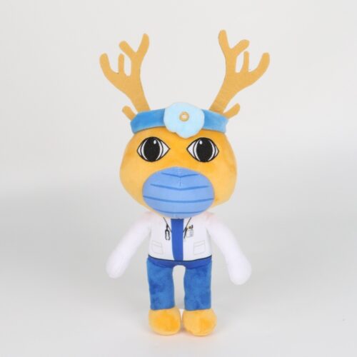 Standing Fawn Doctor Plush