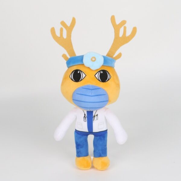 Standing Fawn Doctor Plush