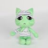 Green Bandage Cat Plush