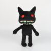 Black Grinning Monster Plush