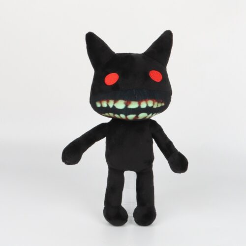 Black Grinning Monster Plush