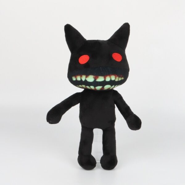 Black Grinning Monster Plush