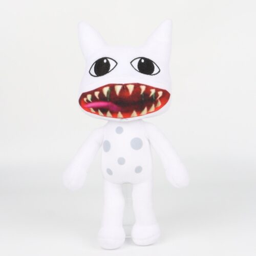 White Grinning Monster Plush