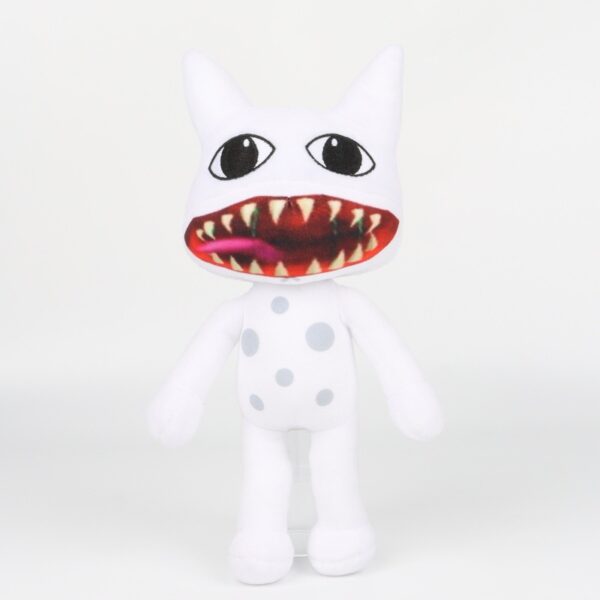 White Grinning Monster Plush