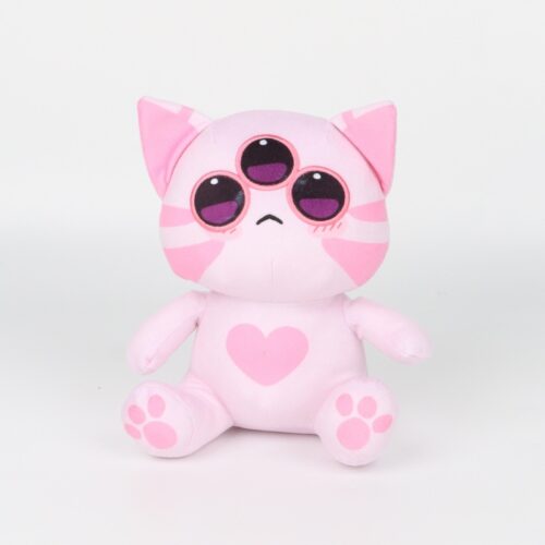 Pink Sitting Creature Plush